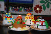Snowmen Contest : Guess who created each of the snowmen.  Place your guess by adding a comment on each photo.  Put the name of the person you think made that snowman and your name.  The decorators were Tim, Jeff, Lee and Andi.